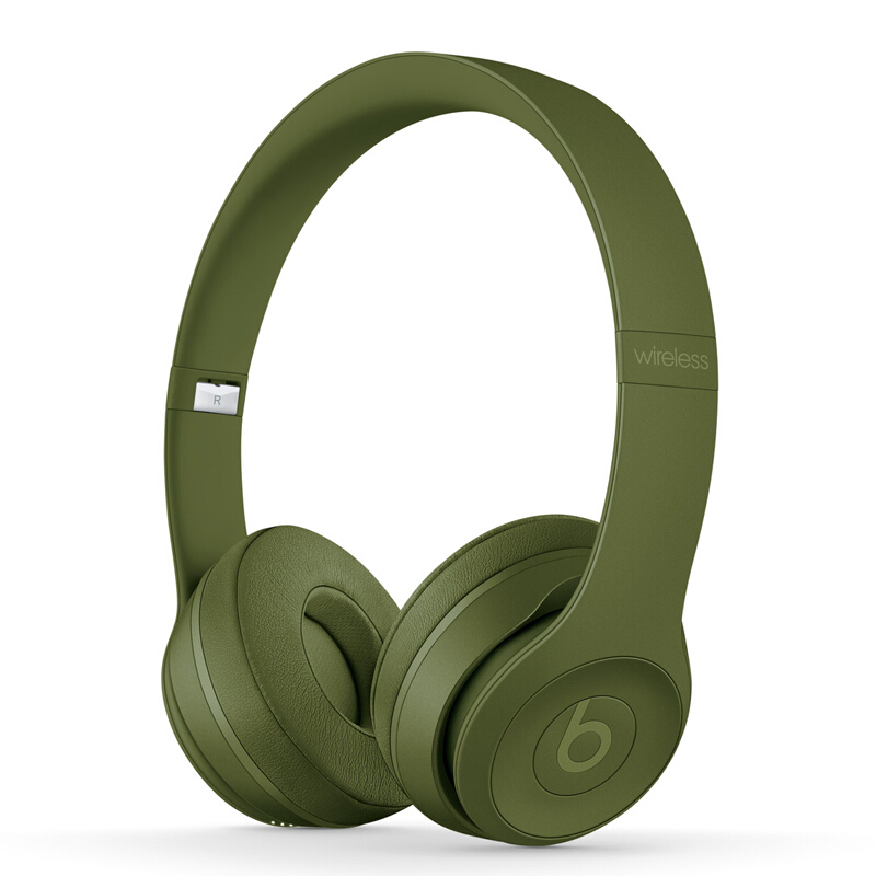 Beats Solo3 Wireless 头戴式耳机 草原绿 无线蓝牙耳机高清大图