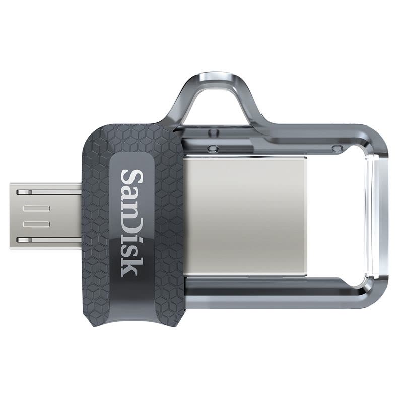 闪迪（Sandisk）32GB U盘 酷捷 高速手机电脑两用双接口OTG内存扩容 灰色图片