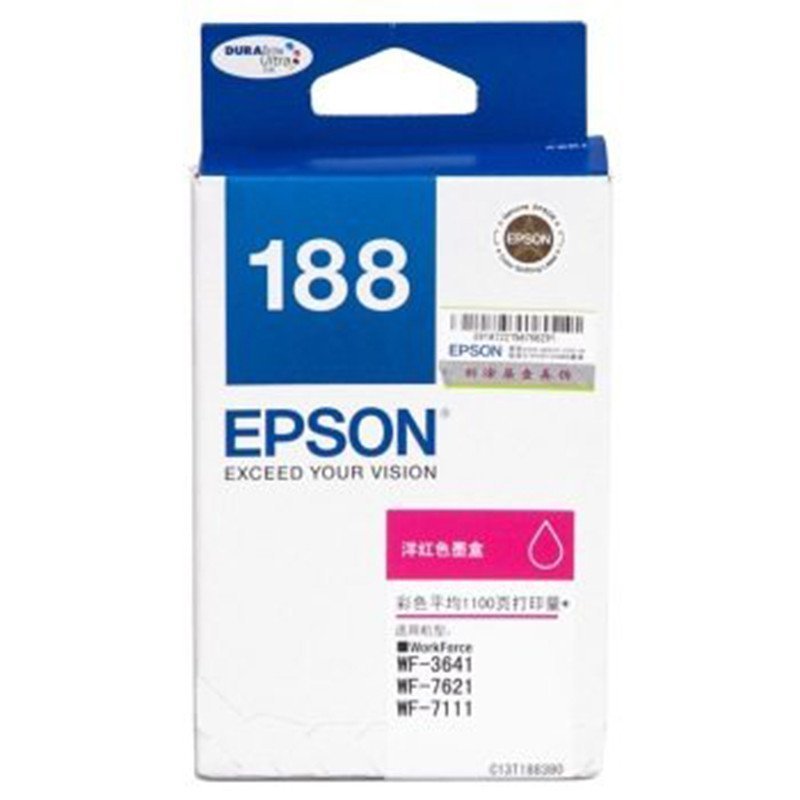 爱普生(EPSON) T1881 墨盒 (适用WF-7621/WF-7111/WF-3641)