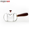 谜家 260ml玻璃茶壶泡茶壶红茶黑茶煮茶器耐高温茶水壶带过滤内胆茶具泡茶器办公室泡茶具飘逸杯