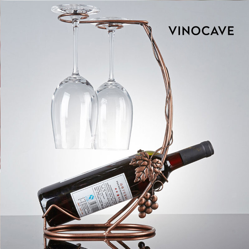 维诺卡夫 Vinocave水晶红酒杯 葡萄高脚杯 酒架倒挂架酒具 情侣杯 香槟杯葡萄酒杯 葡萄架