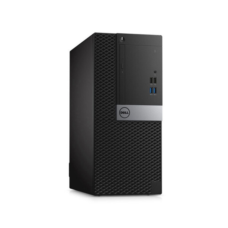 戴尔(DELL)OptiPlex3050MT 商用台式电脑 23.8英寸显示器(酷睿I3-7100 4GB 1TB+128GB固态 DVDRW Win10H)高清大图