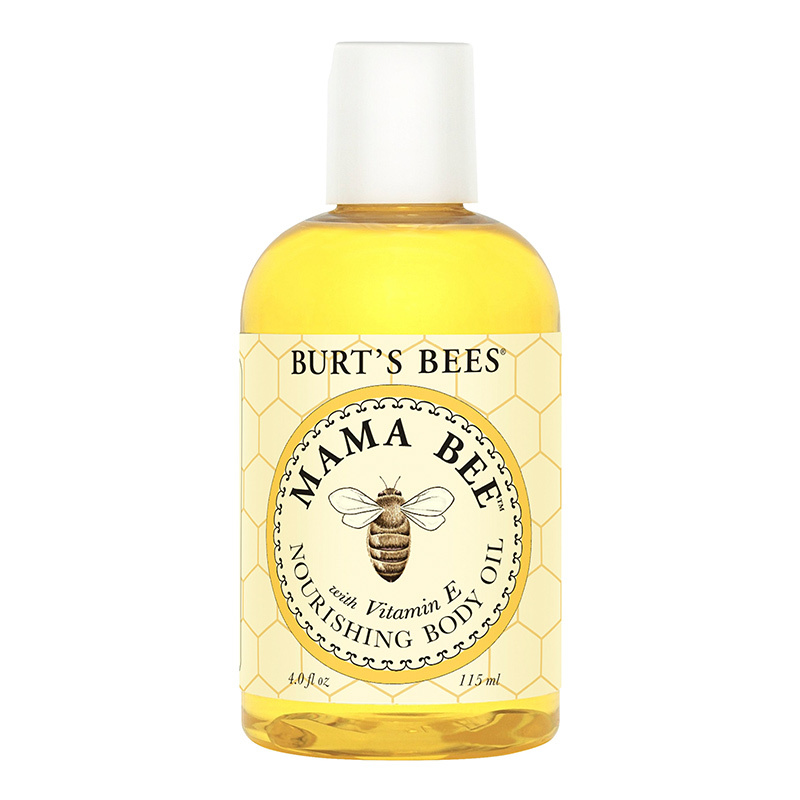 小蜜蜂(Burt’s Bees)孕妈润肤油 孕妇橄榄油天然深层滋润精华油 柠檬香味 深层滋润 舒缓修护 115ml