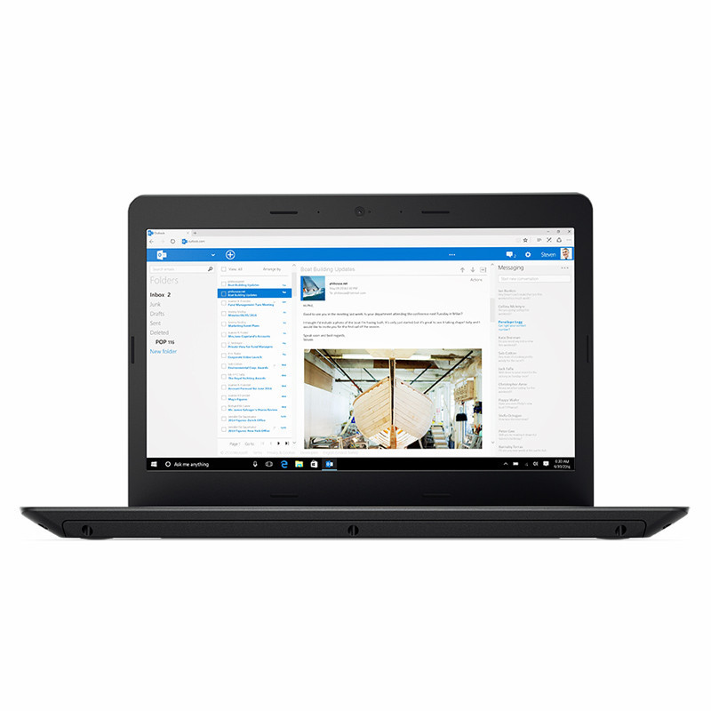联想ThinkPad E470-79CD 14英寸商务办公笔记本电脑( i3-6006U 4G 256G固态盘 独显)