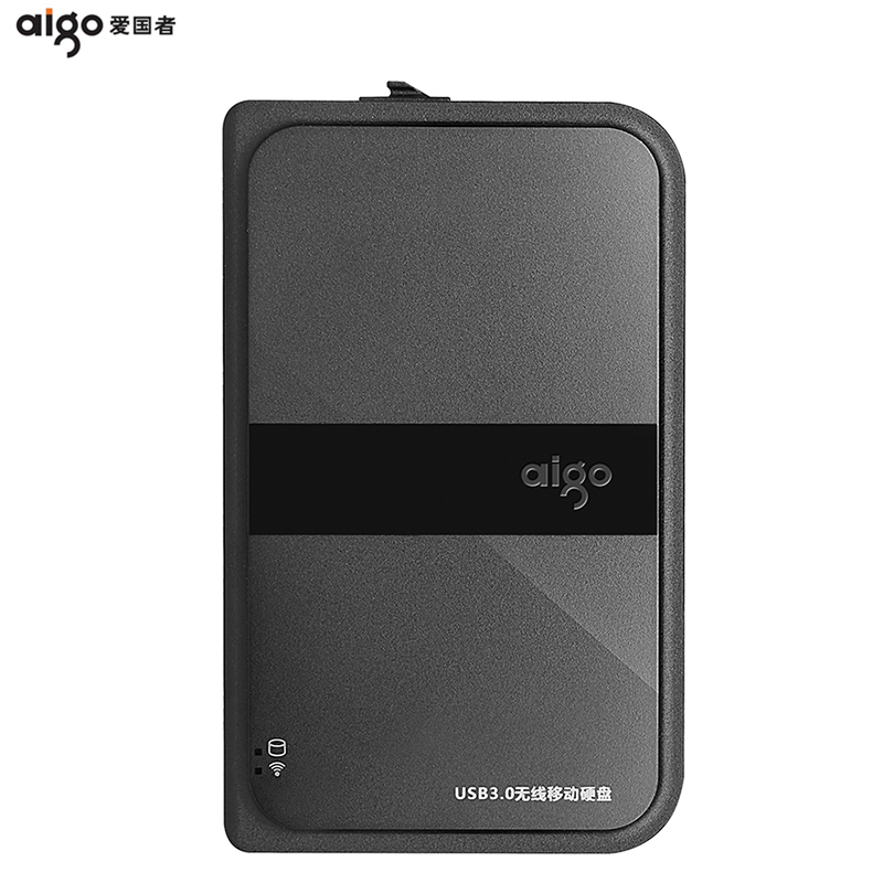 爱国者(AIGO) 无线移动硬盘 HD816 高速usb3.0无线wifi存储 1TB