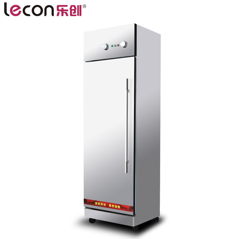 乐创(lecon) B6 消毒柜家用商用消毒碗柜立式柜式不锈钢碗筷厨房餐具高温消毒 单门全不锈钢