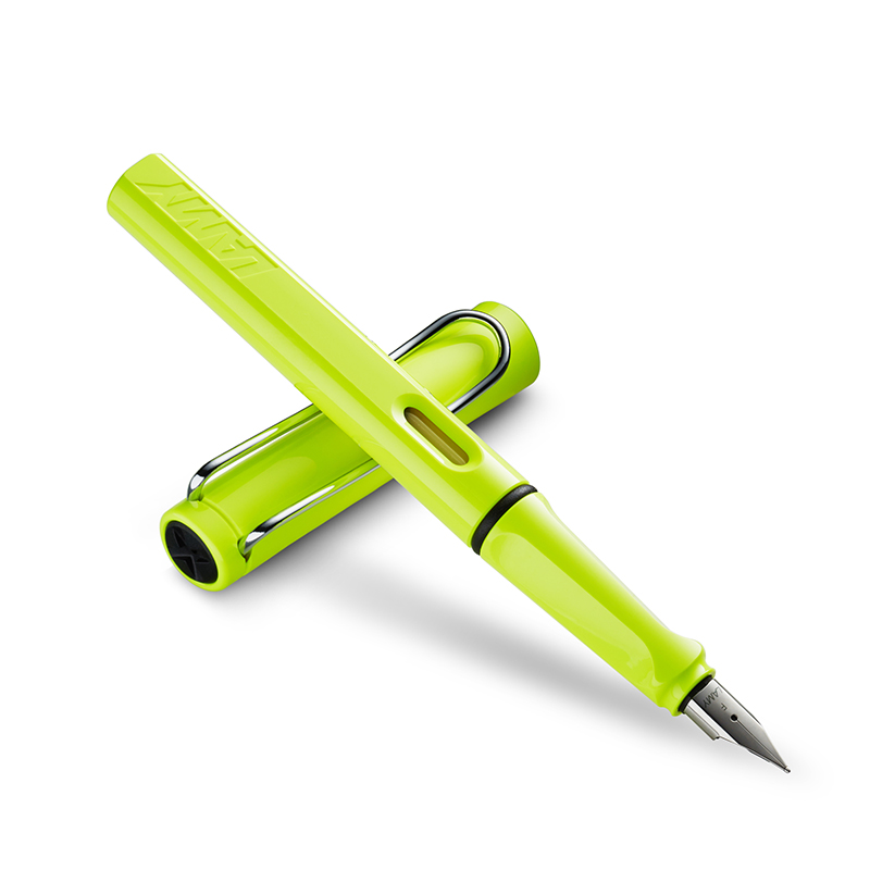 凌美（LAMY）Safari狩猎者钢笔墨水套装伊甸绿F尖高清大图