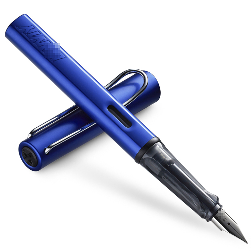 凌美(LAMY)恒星AL-star系列钢笔商务墨水套装皇家蓝F尖高清大图