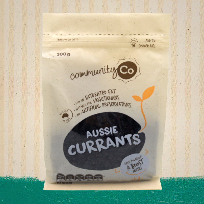 Community Co 康妙可 黑加仑 300g袋装 澳洲进口零食 澳大利亚干果 进口葡萄干高清大图