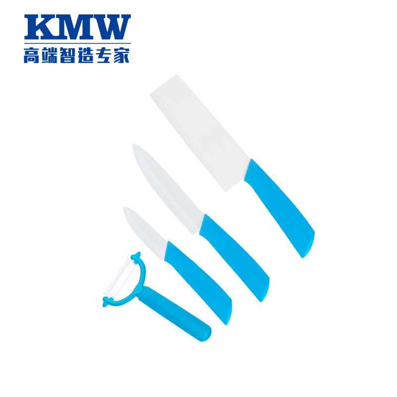 KMW铸铁炒锅套装A KMWSNTZ0002 炒锅煎锅汤锅奶锅套锅 铲勺、陶瓷刀套装