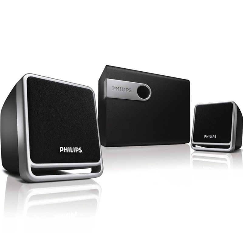 Philips/飞利浦 SPA2341/93 音响电脑台式低音炮家用音箱超重低音高清大图