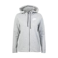 耐克(NIKE) 2017冬季女子针织上衣 舒适连帽夹克衫外套卫衣 857417