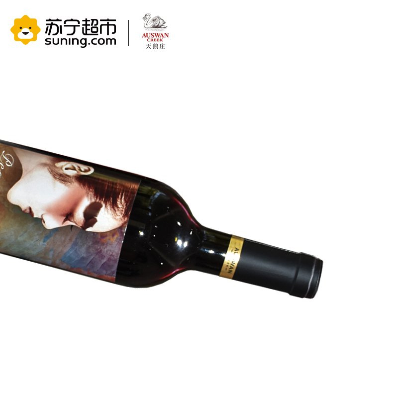 澳大利亚原瓶进口红酒天鹅庄孔雀V25西拉干红葡萄酒高清大图