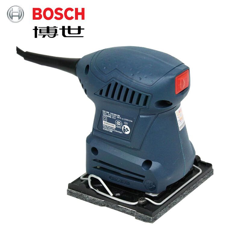 博世BOSCH打磨机 砂光机平板砂纸抛光机 木工打磨机 GSS1400 蓝色