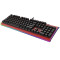 钛度(Taidu)幻彩师智能电竞机械键盘 红色Cherry银轴 RGB炫彩灯带 104键