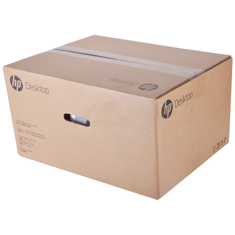 惠普(hp) ProDesk480G4MT 台式电脑整机 21.5寸(i5-6500 8G 1TB 无系统 黑)