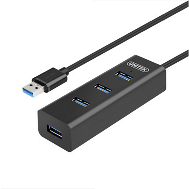 优越者UNITEK Y-3089 USB3.0 一拖四HUB集线器