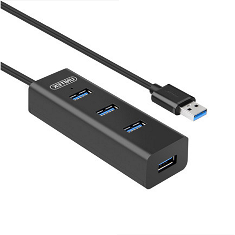 优越者UNITEK Y-3089 USB3.0 一拖四HUB集线器