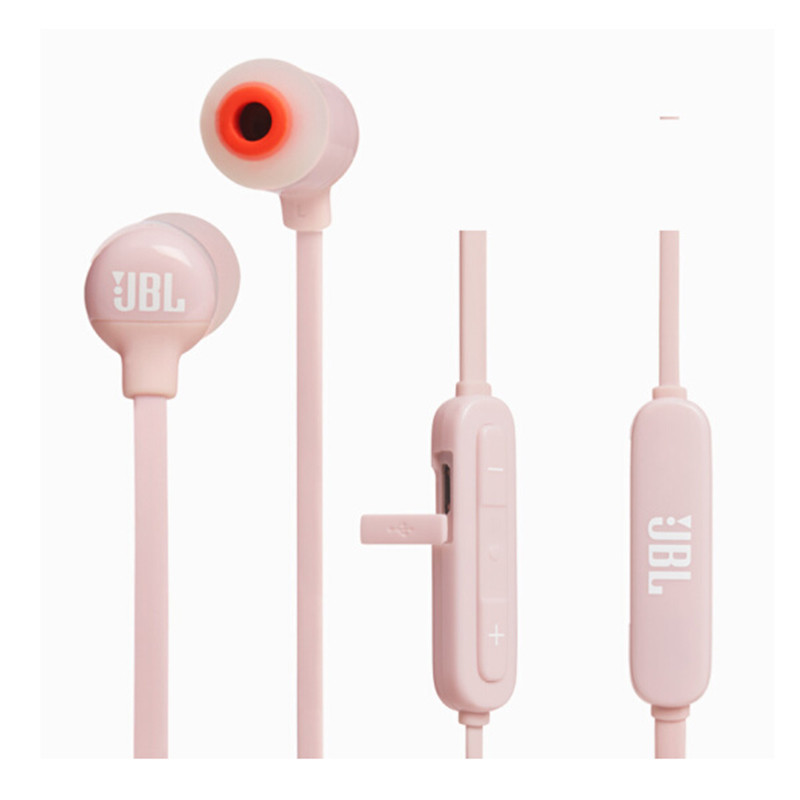 JBL T110BT 运动蓝牙耳机 - 粉色