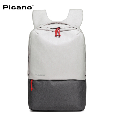 picano双肩包男女大中学生电脑包15.6英寸背包充电书包韩版休闲旅行包1601