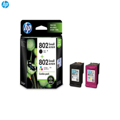 惠普(HP) CR312AA 802s黑色+802s彩色墨盒套装