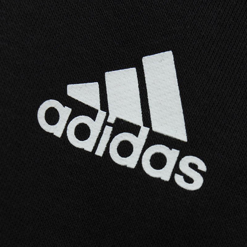 adidas 阿迪达斯 运动型格 男子 针织长裤 黑 BQ9090高清大图