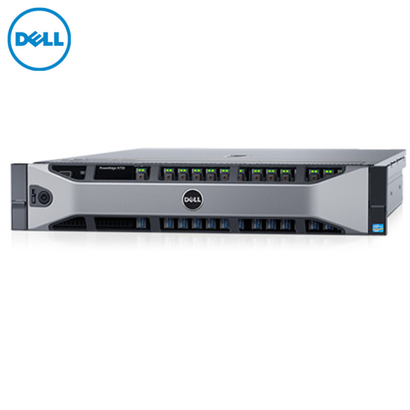 戴尔(Dell)R730服务器( E5-2620v4*2 16G*4 200G 5*1.2T H730P 光驱 冗余)