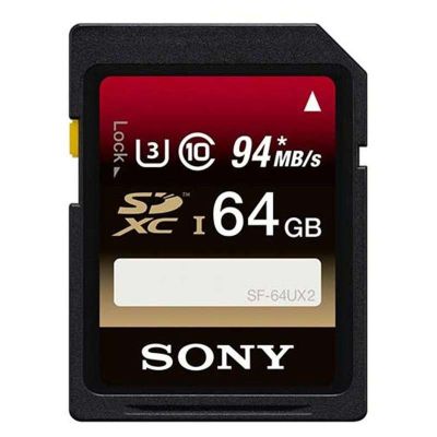 索尼(SONY) SD 64G 94M 存储卡 高速单反微单数码相机高清摄像机内存卡 SD卡