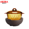 爱家乐(AKIRA) 电陶炉 VT25 2.5L/升 受热均匀 无辐射 电陶炉微晶锅组合2.5L 电炖锅