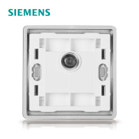 西门子(SIEMENS)开关插座 睿致钛银系列宽频电视插座5UH81323NC02