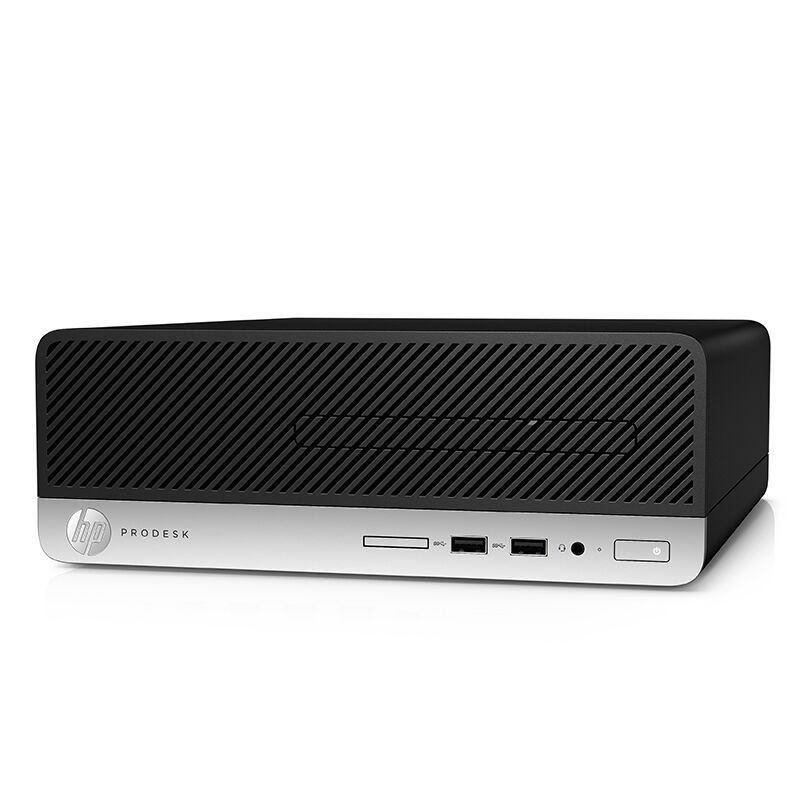 惠普(HP)400 G4 SFF 台式电脑 i3-7100 4G 1TB 集显 无系统 DVDRW 三年 21.5寸