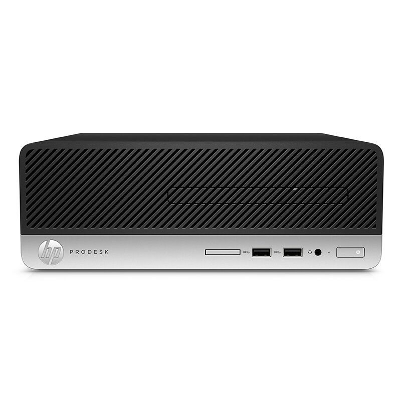 惠普(HP)400 G4 SFF 台式电脑 i3-7100 4G 1TB 集显 无系统 DVDRW 三年 21.5寸