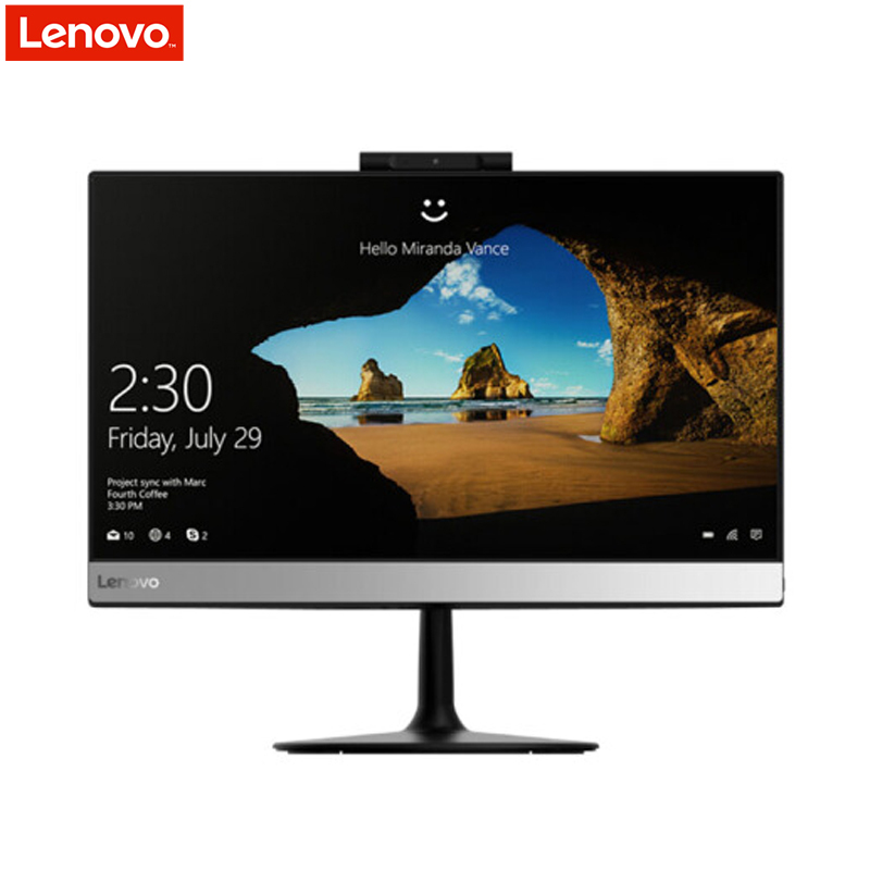 联想(Lenovo) 扬天S4250 21.5英寸商用一体机电脑(I3-7100T 4G 1T 2G独显 无光驱W10)