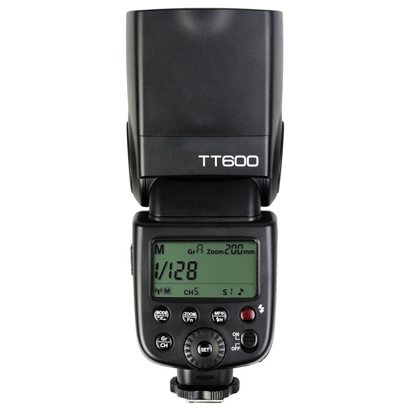 神牛(Godox)TT600 闪光灯高速机顶外拍灯摄影灯内置引闪2.4G传输 通用版(除索尼)