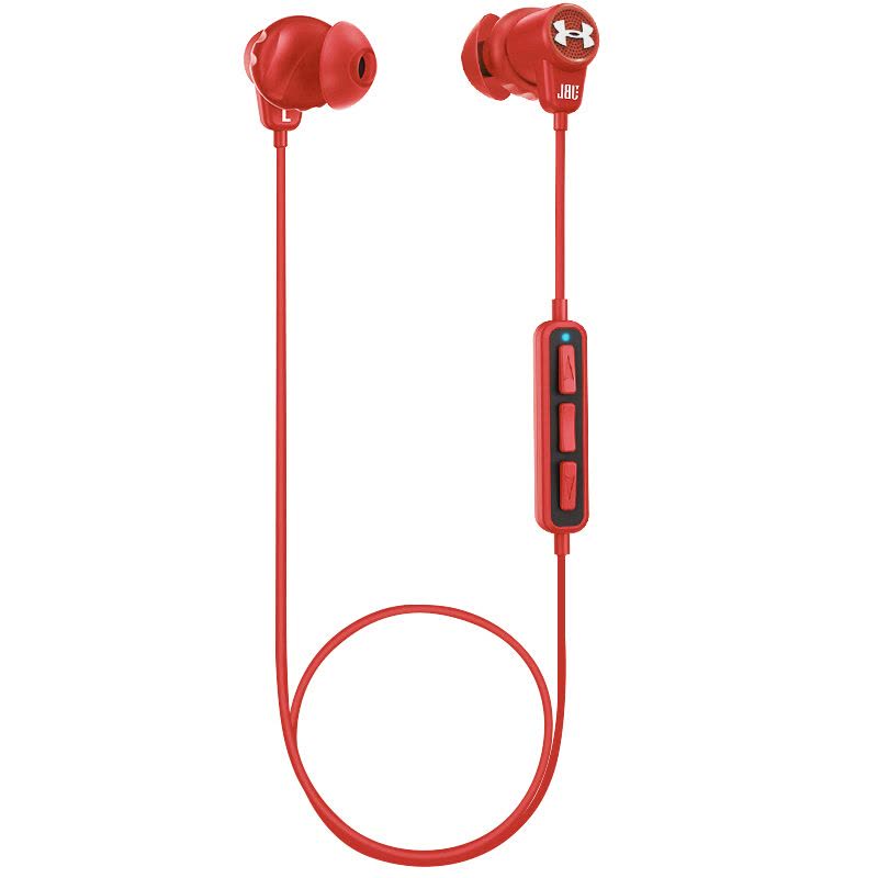 JBL Under Armour 1.5升级版安德玛 无线蓝牙运动耳机 入耳式线控 手机耳机/耳麦 红色图片