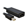 酷比客(L-CUBIC) 黑色 MiniDisplay Port转HDMI 转接线 LCCPMDPHDMIBK (根)