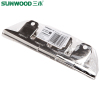 三木(SUNWOOD)76mm(3”) 4只装 山形铁票夹 2069 (袋)