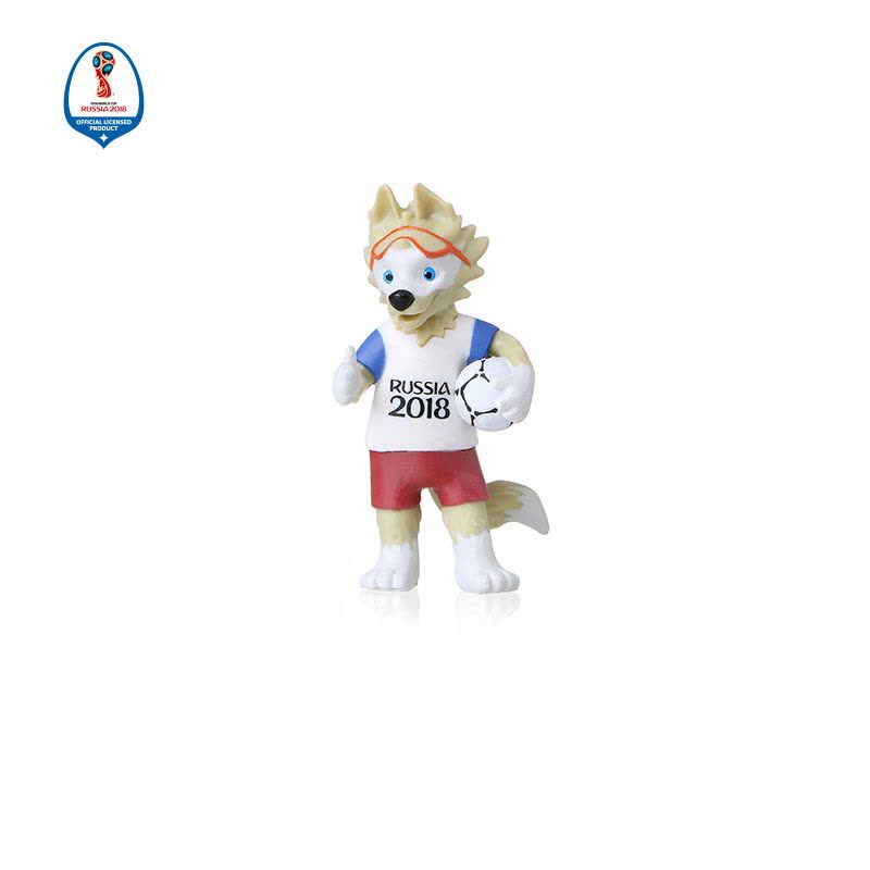 WORLD CUP 2018俄罗斯世界杯吉祥物收藏版-站立款1066 拼接色图片