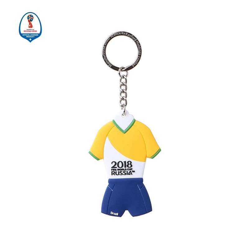 WORLD CUP 2018 PVC 双面钥匙扣-巴西203图片