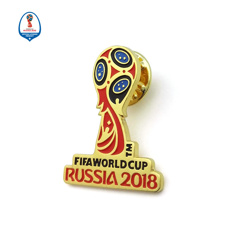 WORLD CUP 2018世界杯LOGO彩色徽章 多色