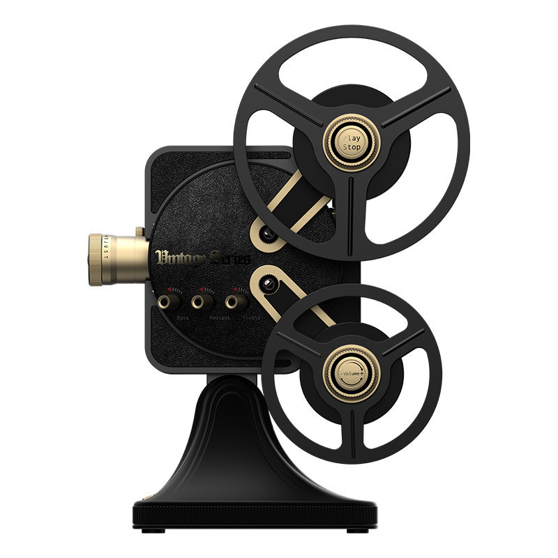 坚果(JmGO) 1895 复古电影机 家用投影仪 电视机 1200ANSI 百寸影院1080P