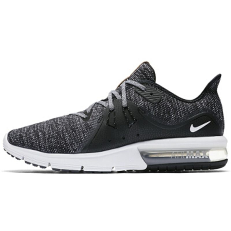 耐克(NIKE) AIR MAX SEQUENT 3 2018新款男子气垫缓震跑步鞋921694-011