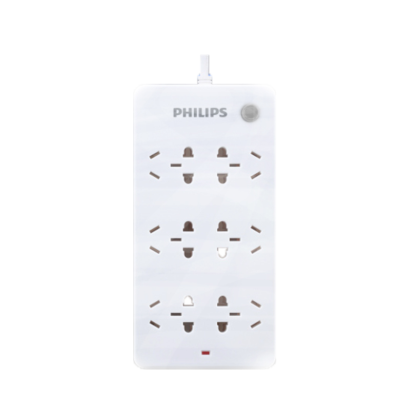 飞利浦(Philips) 六位5M接线板SPS6050B/93(个)