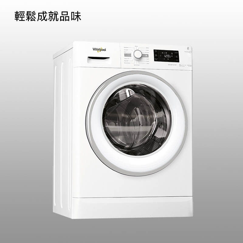 惠而浦-WHIRLPOOL-CFCR80221 -纖薄前置式洗衣機