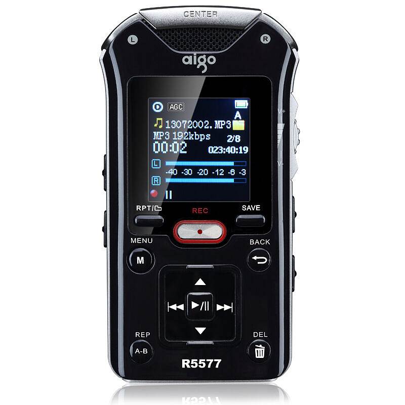 爱国者(AIGO) 黑色 16G内存 录音笔 R5577 (个)