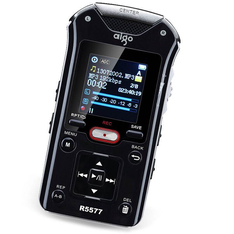 爱国者(AIGO) 黑色 16G内存 录音笔 R5577 (个)