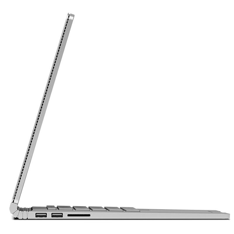 微软（Microsoft）Surface Book 13.5英寸笔记本二合一电脑增强版（ i7 16G 1T 独 银）