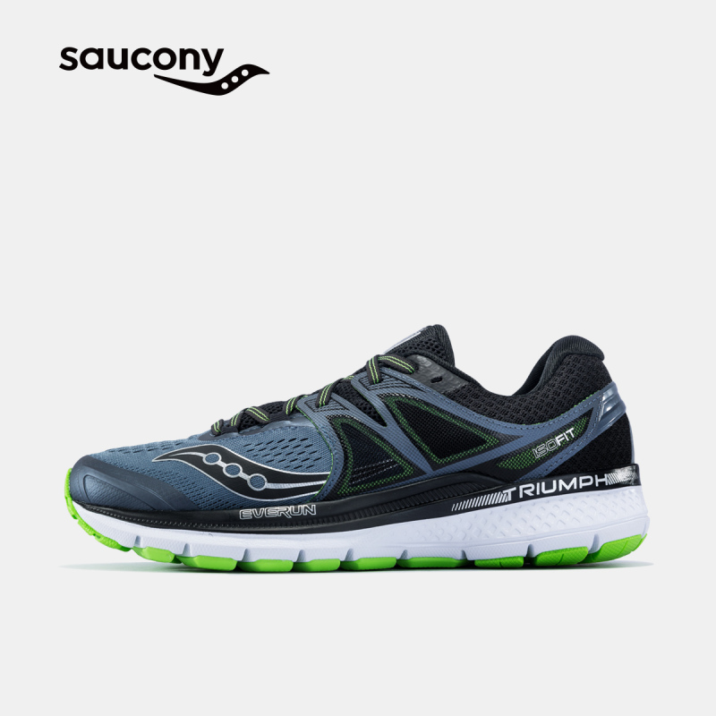 Saucony圣康尼TRIUMPH ISO 3舒适缓震跑步鞋 男S203464