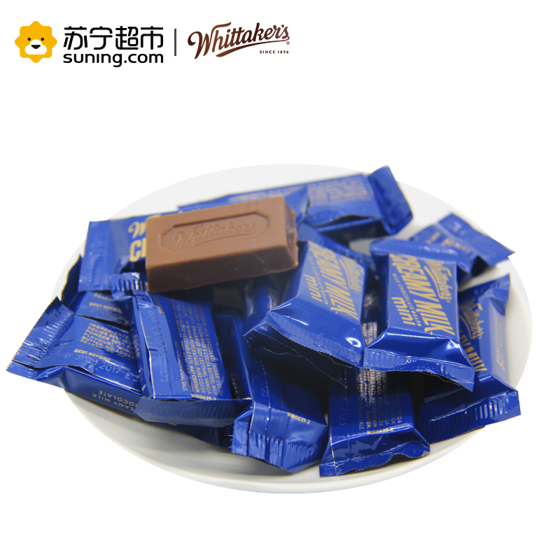 Whittaker’s 惠特克 迷你牛奶巧克力180g