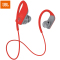 JBL Grip 500 无线蓝牙 耳挂入耳式耳机 运动耳机 手机耳机 音乐耳机 带触摸设计 防汗防脱落 红色